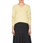 The Row Women's Maley Cashmere V-neck Sweater-daffodil