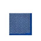 Lanvin Men's Abstract-print Silk Twill Pocket Square - Blue