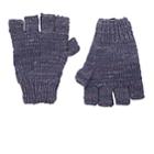 The Elder Statesman Women's Cashmere Fingerless Gloves-gray