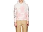 Remi Relief Men's Flame-graphic Tie-dyed Cotton Hoodie