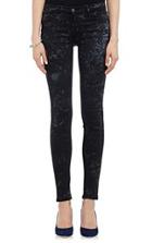 J Brand Mid-rise Super Skinny Jeans-colorless