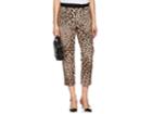 Frame Women's Cheetah-print Moleskin High-rise Pants