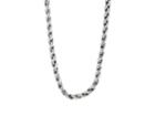 Caputo & Co Men's Sterling Silver Spiga-chain Necklace