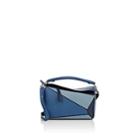 Loewe Women's Puzzle Medium Leather Shoulder Bag-blue