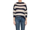 Prada Women's Striped Mohair-blend Sweater
