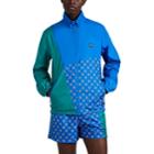 Kenzo Men's Mdaillons Colorblocked Windbreaker - Blue