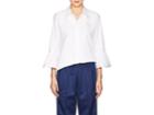 Marc Jacobs Women's Bell-sleeve Cotton Oxford Cloth Blouse