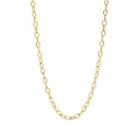 Cathy Waterman Women's Tiny Lacy Chain Necklace-gold