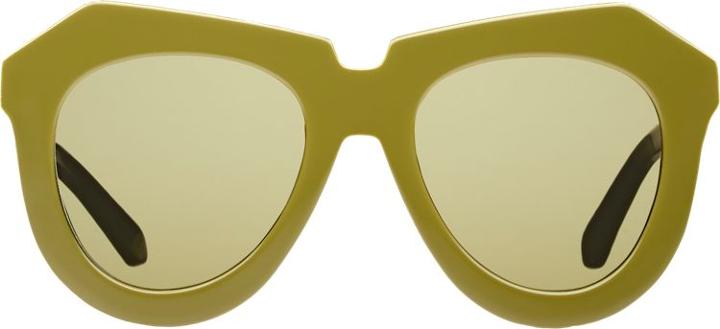 Karen Walker One Meadow Sunglasses-green