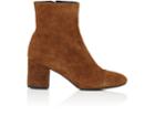 Barneys New York Women's Cap-toe Suede Ankle Boots
