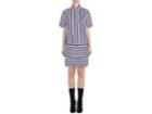 Burberry X Barneys New York Women's Striped Silk-cotton Shirtdress