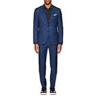 Canali Men's Capri Plaid Wool Two-button Suit-blue