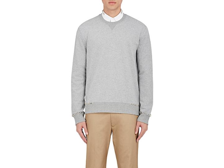 Valentino Men's Stud-embellished Sweatshirt