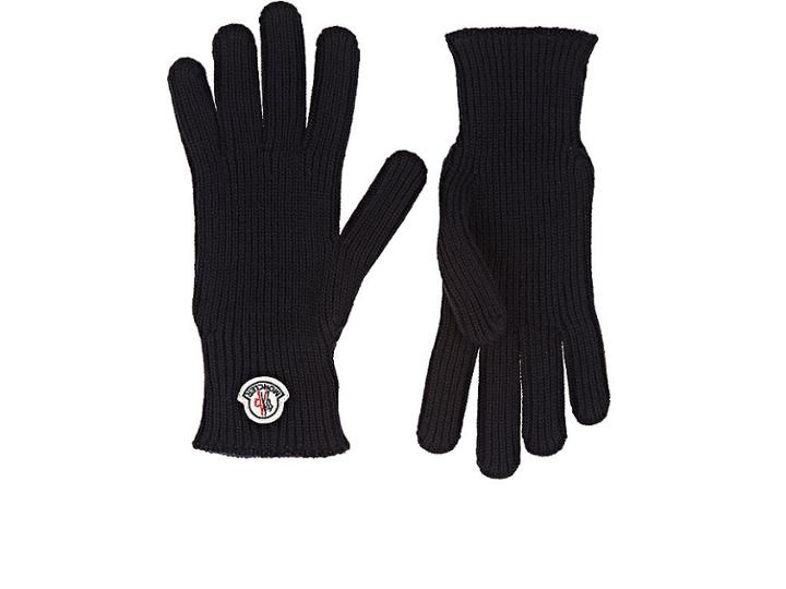 Moncler Men's Guanti Virgin Wool Gloves