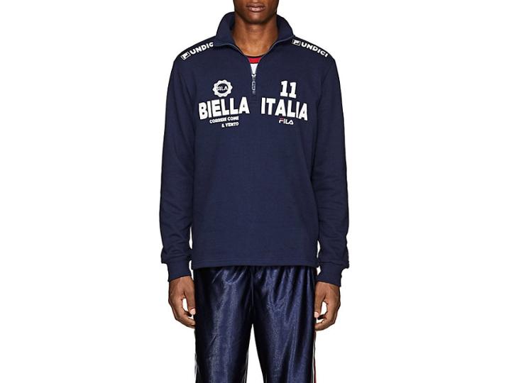 Fila Men's Biella Italia Cotton-blend Sweatshirt