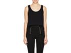 T By Alexander Wang Women's Distressed Cotton Terry Tank