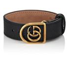 Gucci Men's Marmont Leather Bracelet - Black