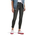 Rag & Bone Women's Leather High-rise Ankle Skinny Jeans - Gray