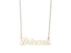 Bianca Pratt Women's Princess Nameplate Necklace