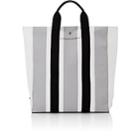 Calvin Klein 205w39nyc Men's Striped Tote Bag-white