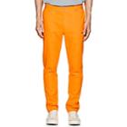 Dickies Construct Men's Logo Cotton Slim Trousers-orange