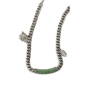 Carole Shashona Women's Bobo Art De Vivre Necklace - Green