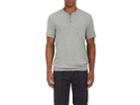 James Perse Men's Heathered Cotton Jersey Henley