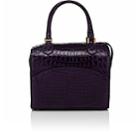 Stalvey Women's Frances Speedy Alligator Bag-royal Purple