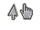 Anya Hindmarch Women's Set Of 2 Cursor Stickers