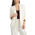 The Row Women's Lione Wool-silk Double-breasted Blazer - Ivory