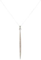 Feathered Soul Women's Diamond Stick Pendant Necklace