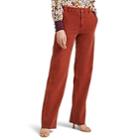 Officine Gnrale Women's Celeste Cotton Moleskin Trousers - Rust