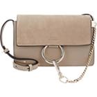Chlo Women's Faye Small Leather Shoulder Bag - Gray