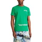 Off-white C/o Virgil Abloh Men's Impressionism Cotton T-shirt - Green