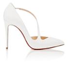 Christian Louboutin Women's Jumping Patent Leather Pumps-white