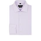 Barneys New York Men's Glen Plaid Cotton Poplin Shirt-lt. Purple