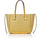 Moreau Paris Women's Vincennes Medium Leather Tote Bag - Classic Yellow