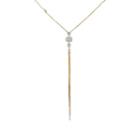 Sara Weinstock Women's Nappa Tassel Necklace-gold