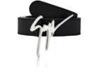 Giuseppe Zanotti Men's Signature-buckle Leather Belt
