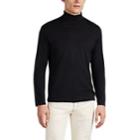 Sunspel Men's Cotton Turtleneck T-shirt - Black