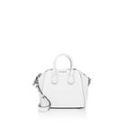 Givenchy Women's Antigona Mini Patent Leather Duffel Bag-white