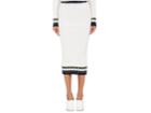 Victoria Beckham Women's Wool-blend Ribbed Midi-skirt