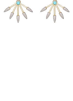 Pamela Love Fine Jewelry Women's Five Spike Earrings