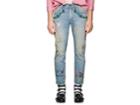 Gucci Men's Embroidered Distressed Slim Jeans