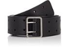 Calvin Klein 205w39nyc Men's Double-prong Leather Belt