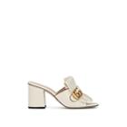 Gucci Women's Marmont Leather Sandals - White