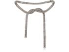 Calvin Klein 205w39nyc Women's Crystal-embellished Chain Belt