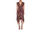 Ulla Johnson Women's Aurelie Silk-blend Fil Coup Asymmetric Dress