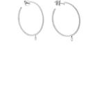 Raphaele Canot Women's Croles Hoop Earrings-white Gold