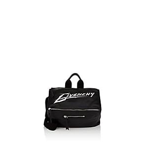 Givenchy Men's Pandora Leather Messenger Bag - Black